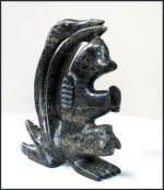 Bird with figures