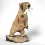Inuit - Standing Bear With Fish