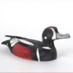 Inuit sculpture - Harlequin Duck