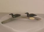 Inuit sculpture - birds