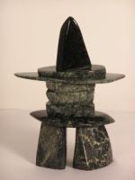 Inuit sculpture - inukshuk