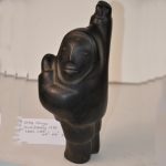 Inuit sculpture - Peter Sevoga - Inuk / Standing