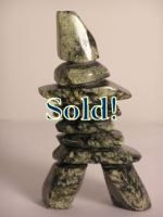 Inuit sculpture - inukshuk