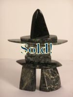 Inuit sculpture - inukshuk
