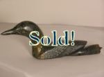 Inuit sculpture - loon