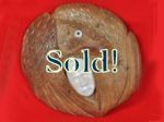 Ron Apangalook - Eagle Ivory Wall Plaque